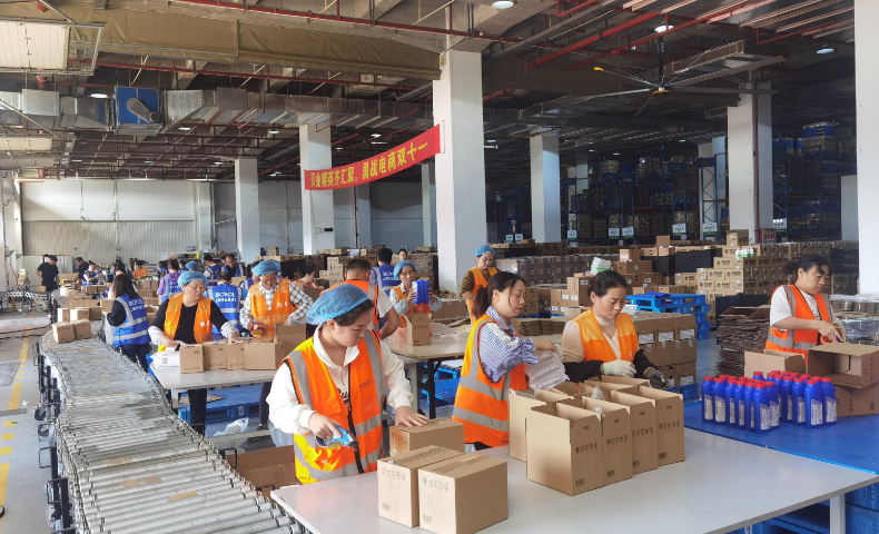 貝業(yè)華東曼倫項目團隊奮戰(zhàn)雙十一紀實